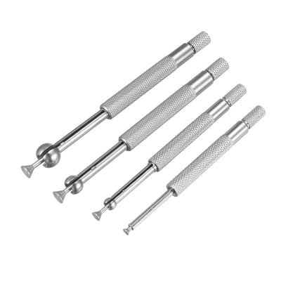 Harfington Hole Gauge Set 1/8" - 1/2" Small Telescoping Full-ball Ball Gages 4 Pieces