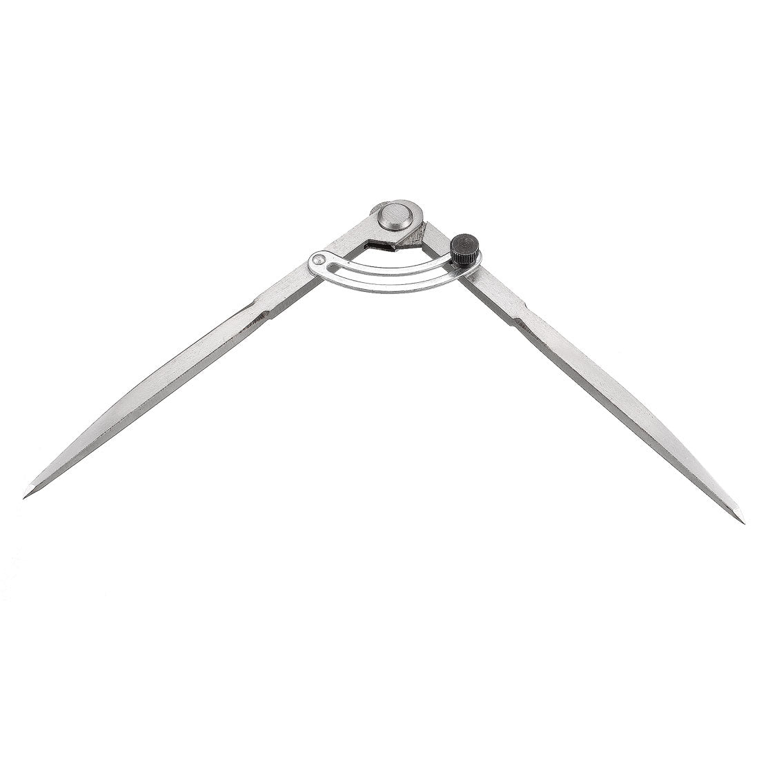 Harfington Wing Divider Compass 200mm Adjustable Lockable Carbon Steel Marking Tool for Leather Working