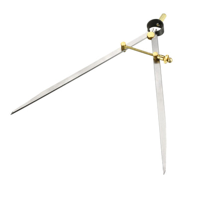 Harfington Carbon Steel Adjustable Leather Scriber Compass