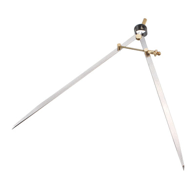 Harfington Carbon Steel Adjustable Leather Scriber Compass