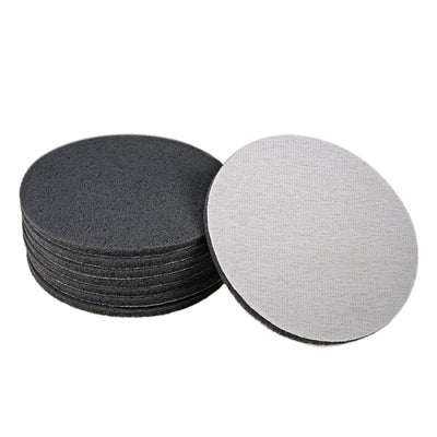 Harfington Scrub Pad, 7-inch 1000-Grits Drill Power Brush Tile Scrubber Cleaning Scouring Pads Abrasive Buffing Pads 8pcs