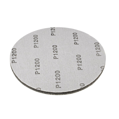 Harfington Scrub Pad, 7-inch 1200-Grits Drill Power Brush Tile Scrubber Cleaning Scouring Pads Abrasive Buffing Pads 8pcs