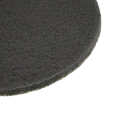 Harfington Scrub Pad, 7-inch 1200-Grits Drill Power Brush Tile Scrubber Cleaning Scouring Pads Abrasive Buffing Pads 8pcs