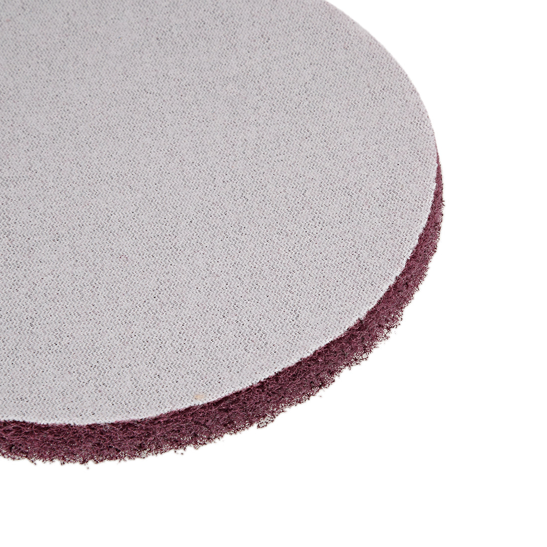 Harfington Scrub Pad, 5-inch 320-400 Grits Drill Power Brush Tile Scrubber Cleaning Scouring Pads Abrasive Buffing Pads 8pcs