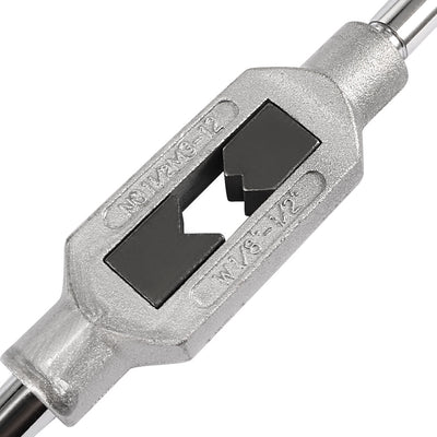 Harfington Tap Wrench Handle M3-M12 W1/8-1/2 Adjustable Bar  Holder Straight Tapping Wrench