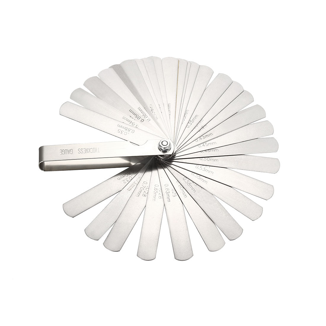 Harfington Stainless Steel Measure Gap Thickness Feeler Gauge