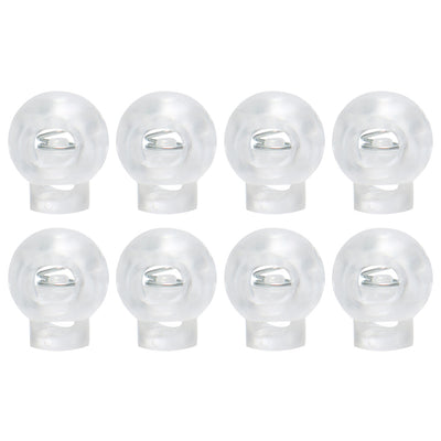 Harfington 8pcs Plastic Cord Lock Stopper Spring Fastener Organizers