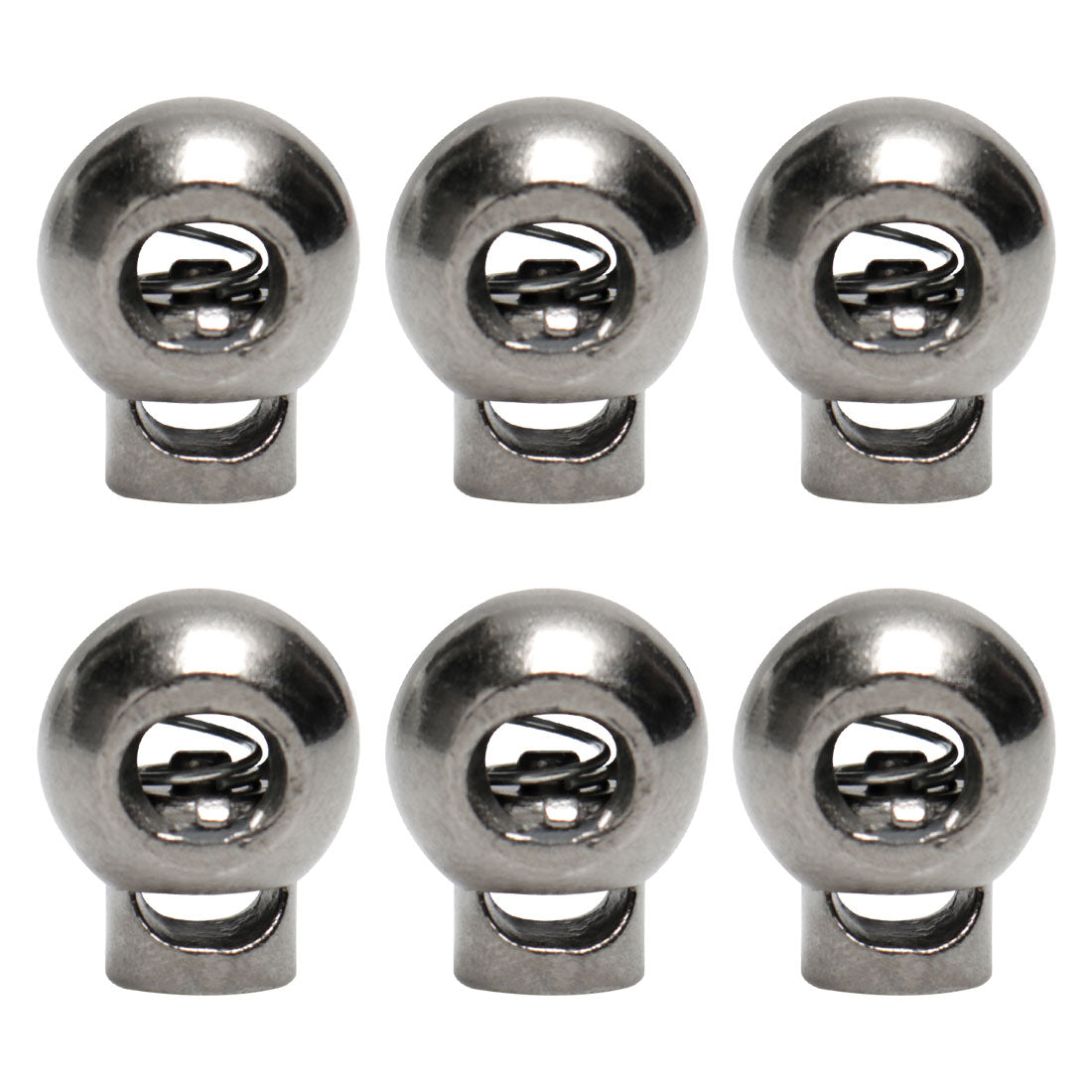 Harfington 6pcs Plastic Cord Lock Stopper End Spring Fastener Organizer