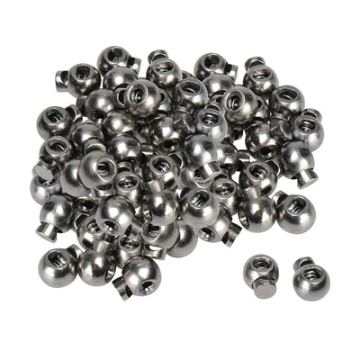 Harfington 40pcs Plastic Cord Lock Stopper Spring End Fastener Organizer