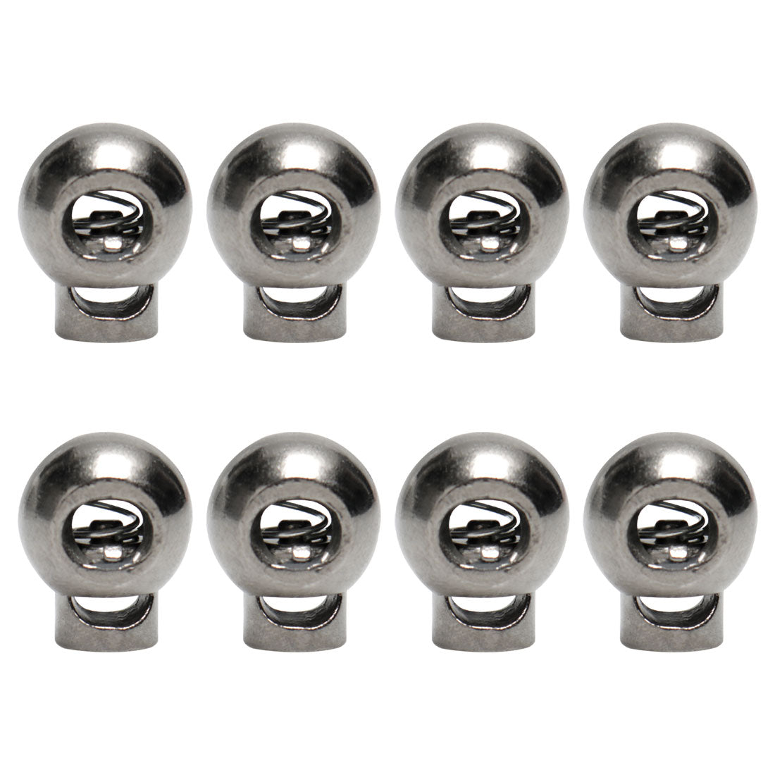 Harfington 8pcs Plastic Cord Lock Stopper Spring Fastener Organizers