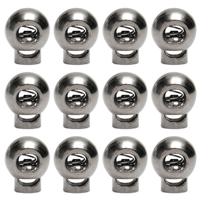 Harfington 12pcs Plastic Cord Lock Stopper Spring Fastener Organizers