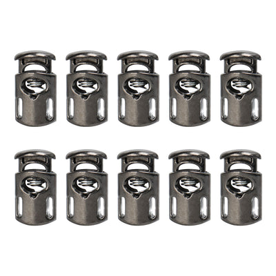 Harfington 10pcs Plastic Cord Lock Stopper Spring Toggle Fastener Organizer