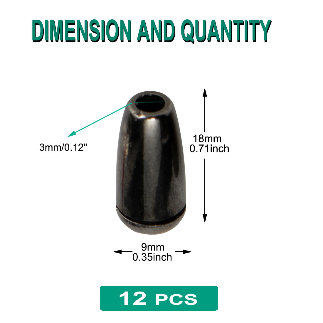 Harfington 12pcs Plastic Bell End Stopper with Lid Cord Rope Lace Lock Lanyard Fastener