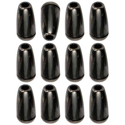 Harfington 12pcs Plastic Bell End Stopper with Lid Cord Rope Lace Lock Lanyard Fastener