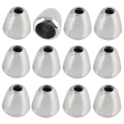 Harfington 12pcs Plastic Bell Ends Stopper Cord RopesLock Lanyard Fastener