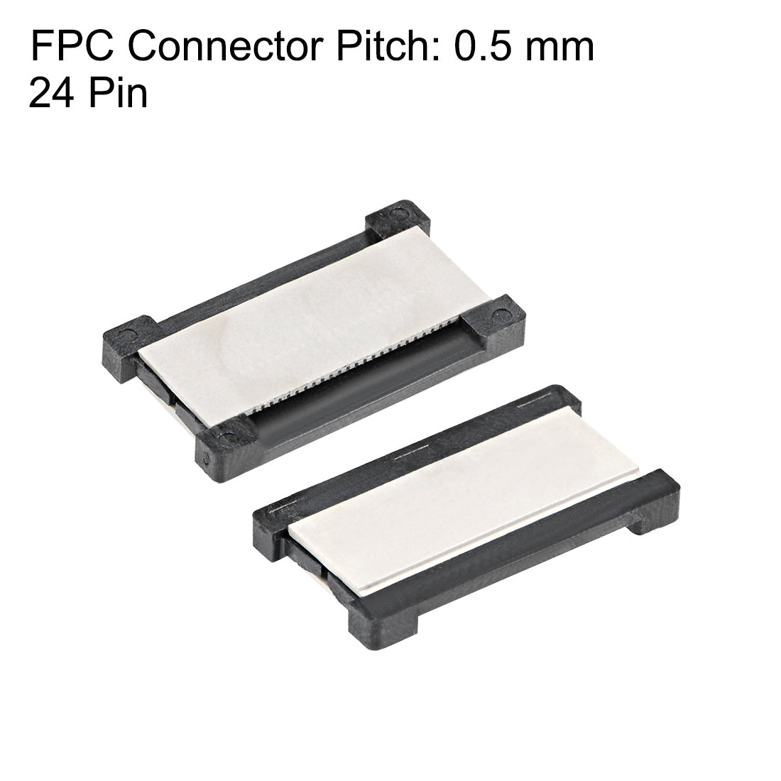 Harfington 0.5mm Pitch 24 Pin Extension Connector Adapter for FFC FPC Cable Extend ZIP HDD 3Pcs
