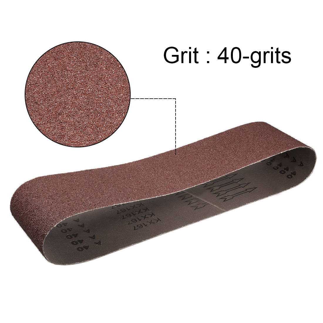 Harfington Abrasive Sanding Belt Sand Belts for Belt Sander