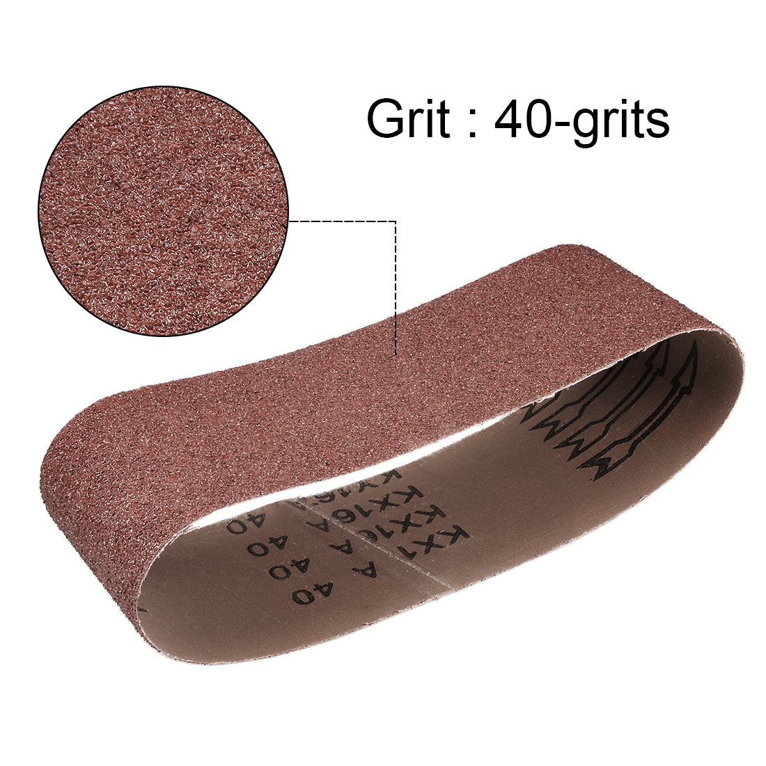 Harfington Abrasive Sanding Belts Sand Belts for Belt Sander