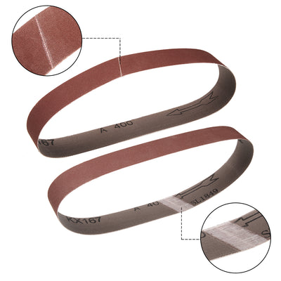 Harfington Sanding Aluminum Oxide Sandpaper Belts for Belt Sander
