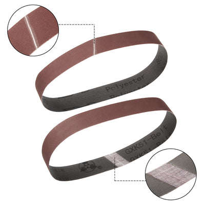 Harfington Sanding Belt Aluminum Oxide Sand Belt for Belt Sander