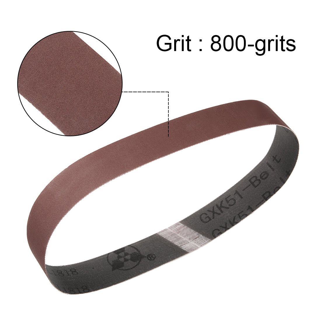 Harfington Sanding Belt Aluminum Oxide Sand Belt for Belt Sander