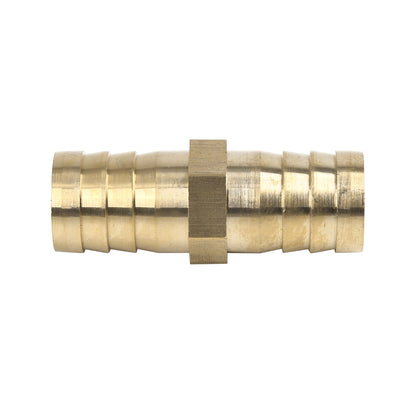 Harfington 19mm Brass Barb Hose Fitting Straight Connector Adaptor for Air Water Gas Oil