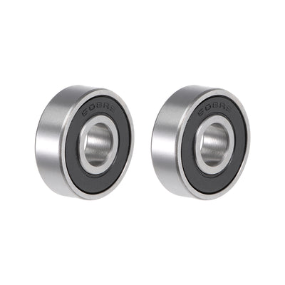 uxcell Uxcell Deep Groove Ball Bearing Double Sealed P6 Z1 Bearings