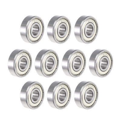 uxcell Uxcell Deep Groove Ball Bearing Double Shielded ABEC-3 Bearings