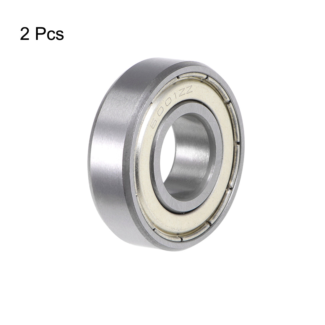 Harfington Deep Groove Ball Bearings Metric Double Shielded Chrome Steel ABEC3 Z1