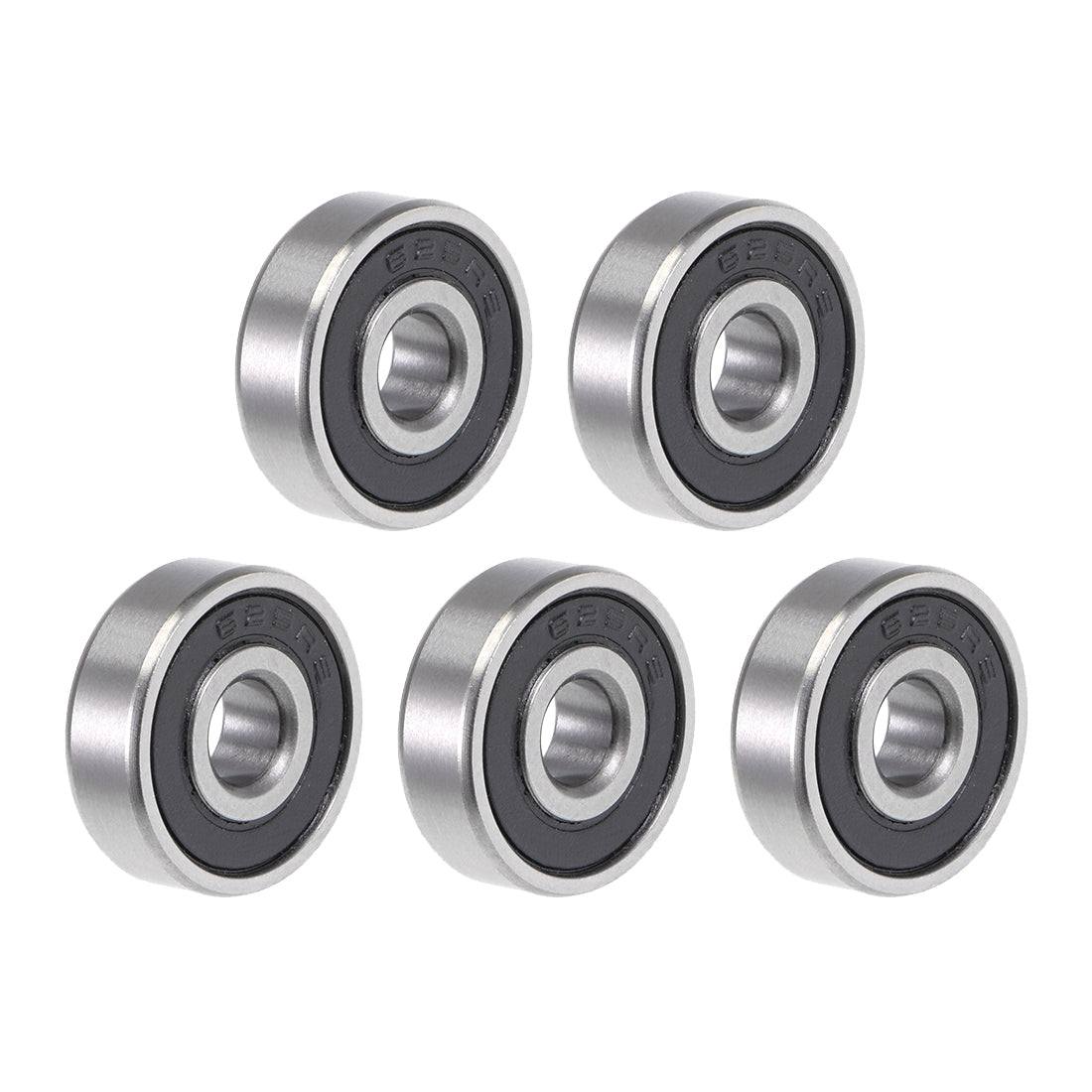 uxcell Uxcell Deep Groove Ball Bearing Double Sealed P6 Z1 Level Bearings