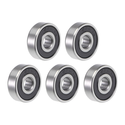 uxcell Uxcell Deep Groove Ball Bearing Double Sealed P6 Z1 Level Bearings