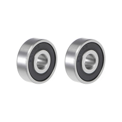 Harfington Uxcell Deep Groove Ball Bearing Double Sealed P6 Z1 Bearings