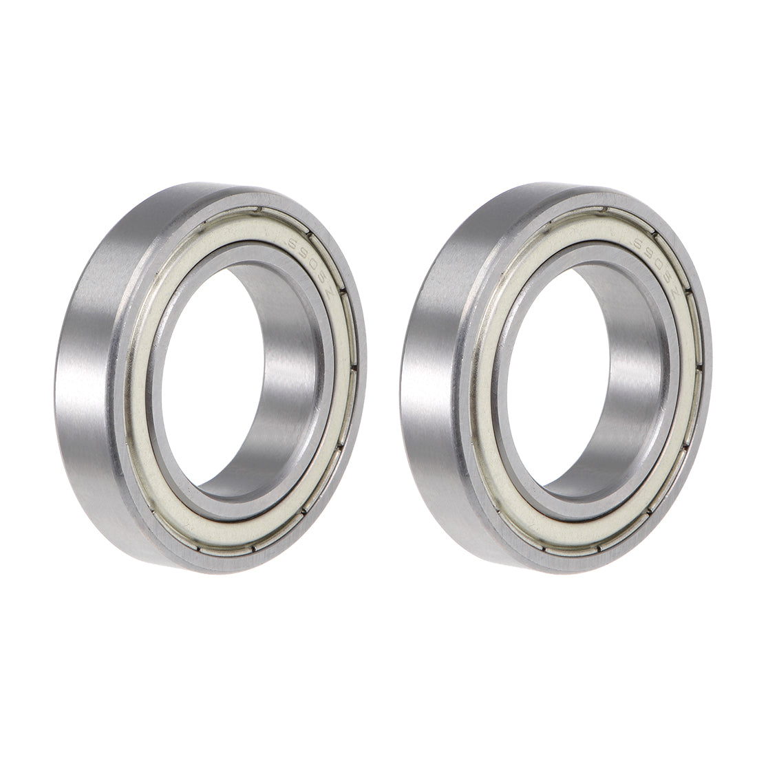 Harfington Deep Groove Ball Bearing Double Shielded Chrome Metric Bearings P0 Z1