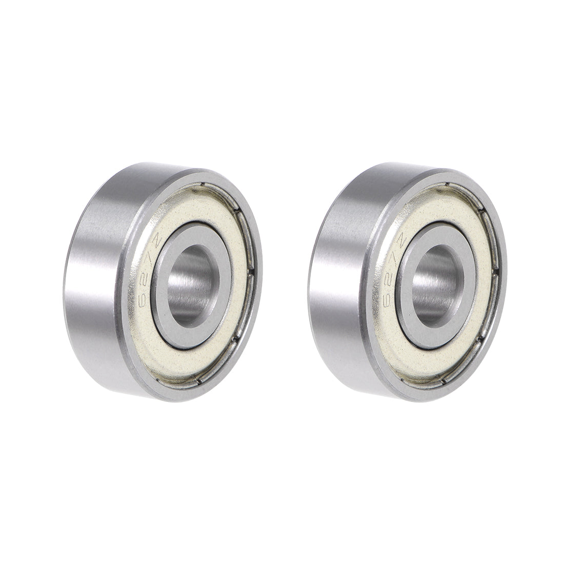 Harfington Deep Groove Ball Bearings Metric Double Shielded Chrome Steel ABEC3 Z1