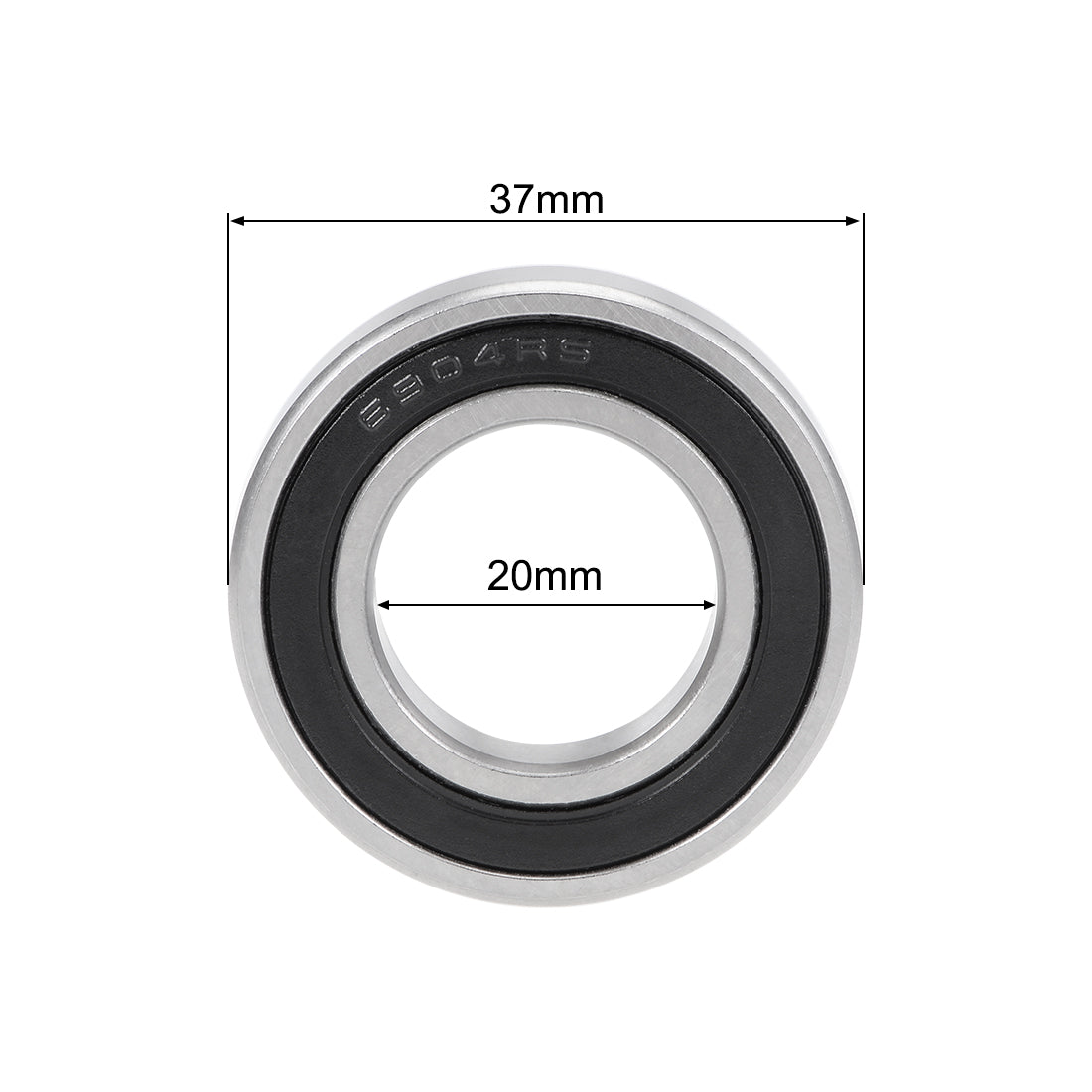 uxcell Uxcell Deep Groove Ball Bearing Double Sealed ABEC-3 Z1 Bearings