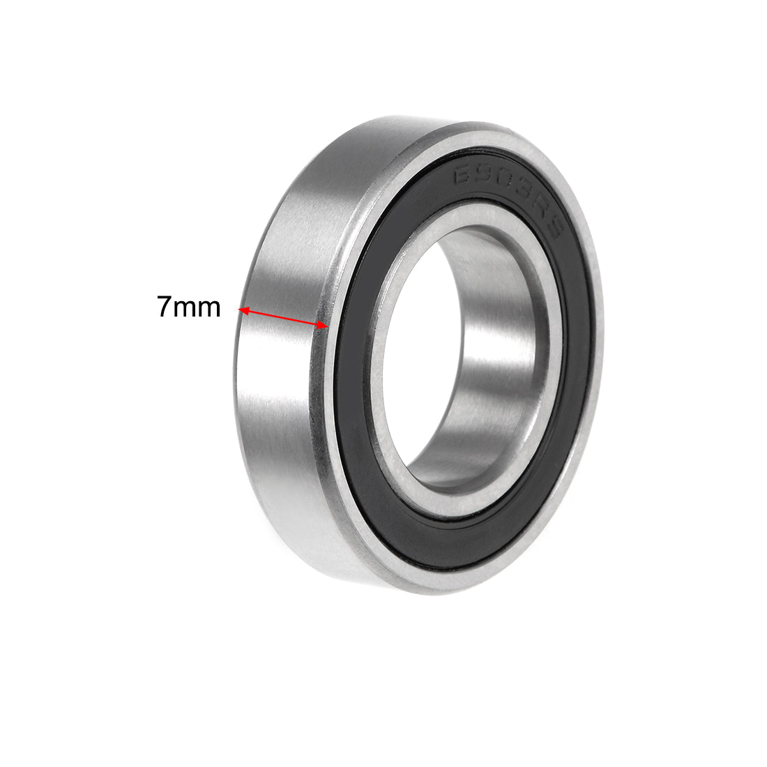 uxcell Uxcell Deep Groove Ball Bearing Double Sealed ABEC-3 Z1 Bearings