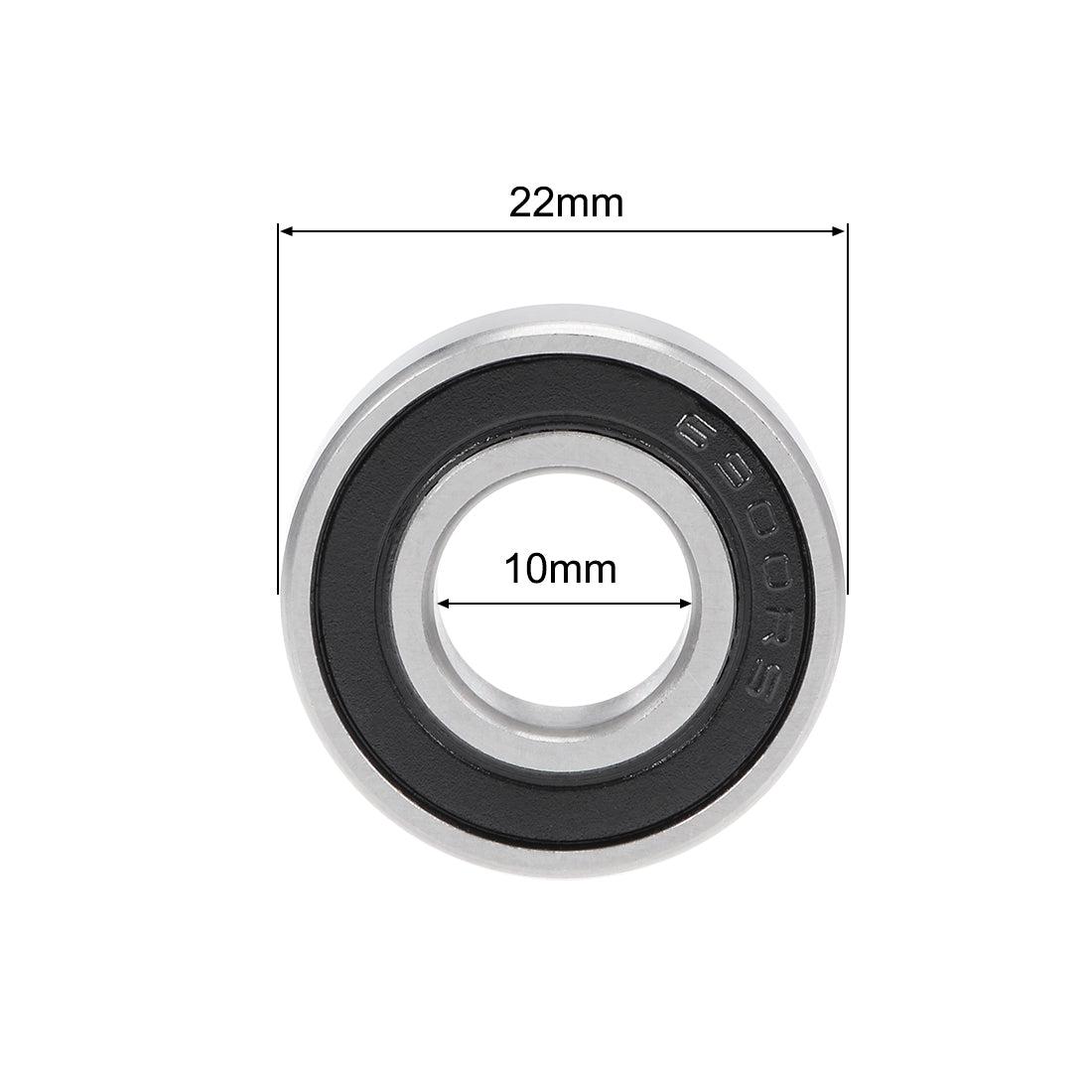 uxcell Uxcell Deep Groove Ball Bearing Double Sealed P6 Z1 Bearings