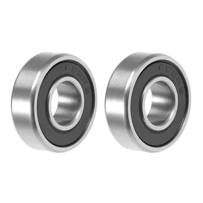 Harfington Uxcell Deep Groove Ball Bearing Double Sealed P6 Z1 Bearings