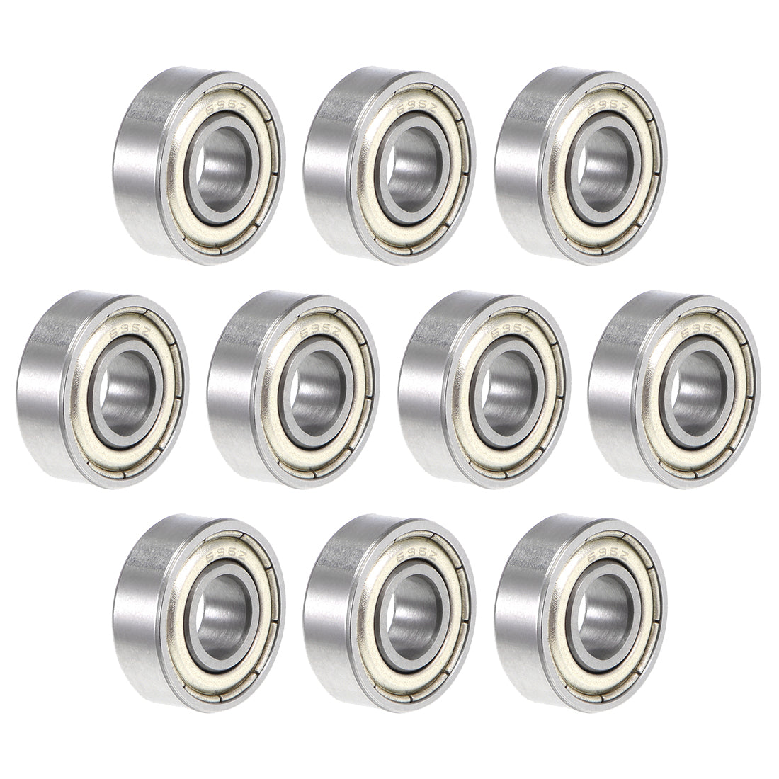 uxcell Uxcell Deep Groove Ball Bearing Double Shielded ABEC-3 Bearings