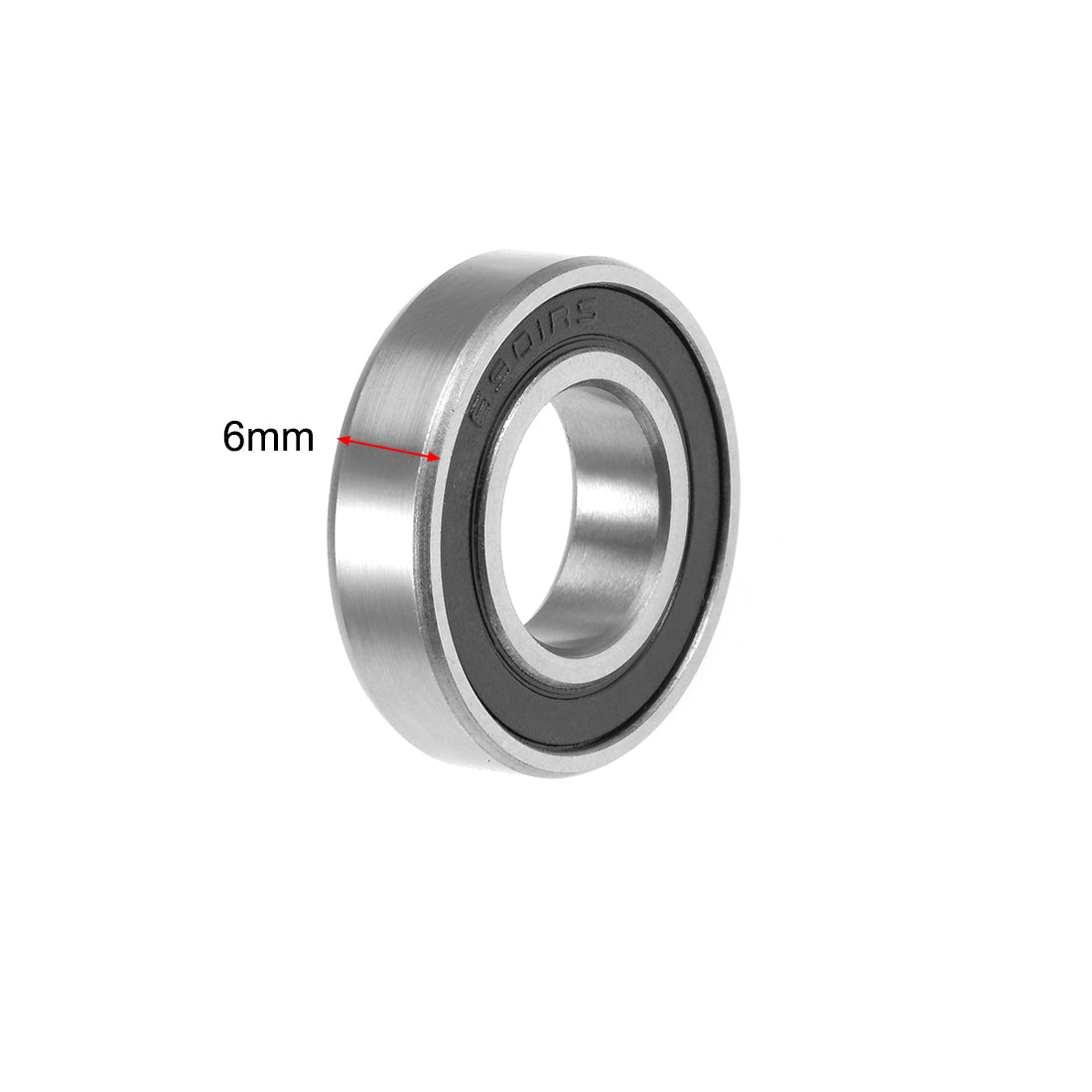 uxcell Uxcell Deep Groove Ball Bearing Double Sealed P6 Z1 Bearings