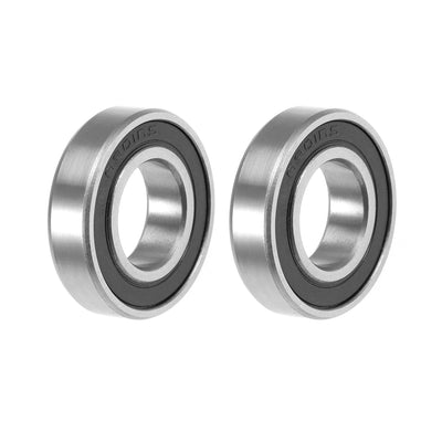 Harfington Uxcell Deep Groove Ball Bearing Double Sealed P6 Z1 Bearings