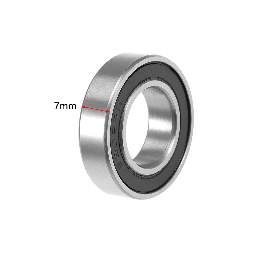 uxcell Uxcell Deep Groove Ball Bearing Double Sealed ABEC-3 Z1 Bearings