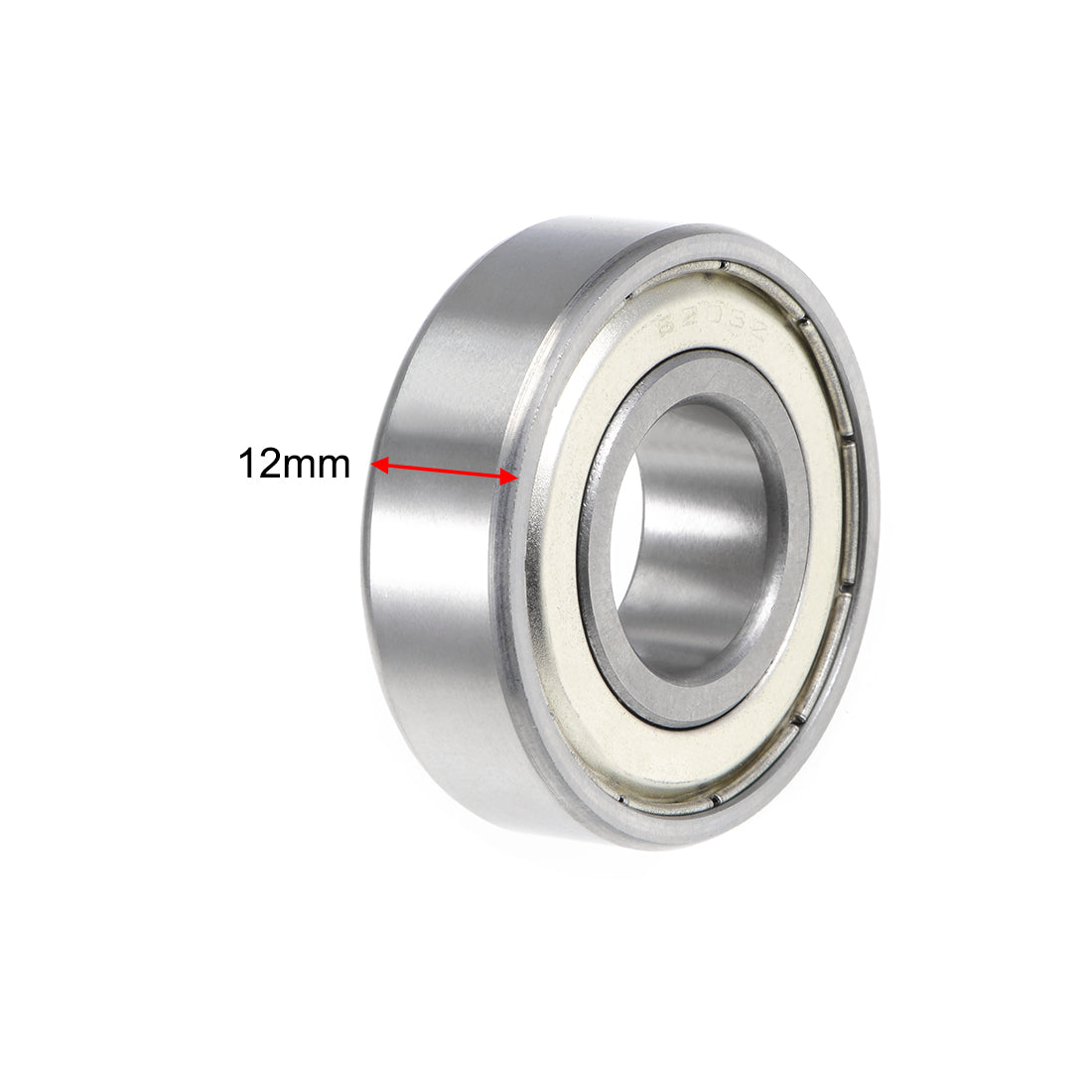 Harfington Deep Groove Ball Bearings Metric Double Shielded Chrome Steel ABEC3 Z1