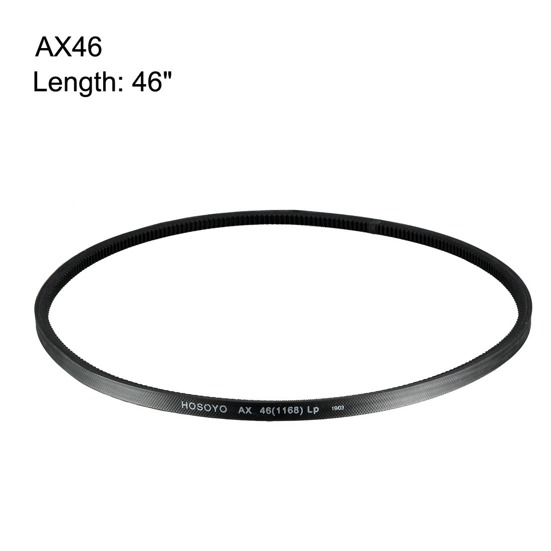 Harfington Drive V-Belt Inch Length Industrial Power Rubber Transmission Belt