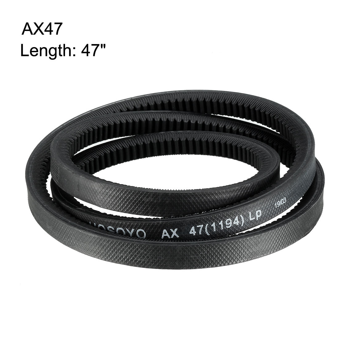 Harfington Drive V-Belt Inch Length Industrial Power Rubber Transmission Belt