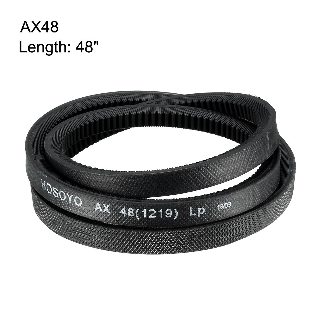 Harfington Drive V-Belt Inch Length Industrial Power Rubber Transmission Belt