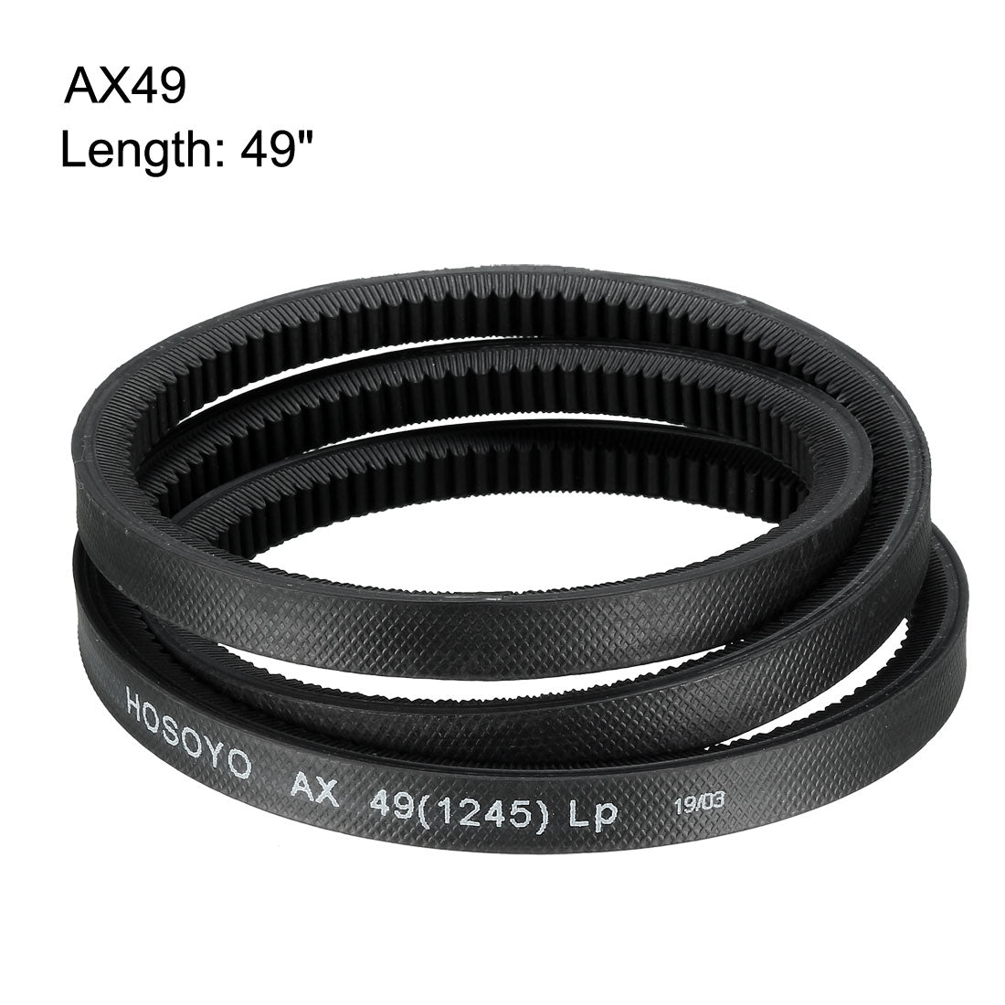 Harfington Drive V-Belt Inch Length Industrial Power Rubber Transmission Belt