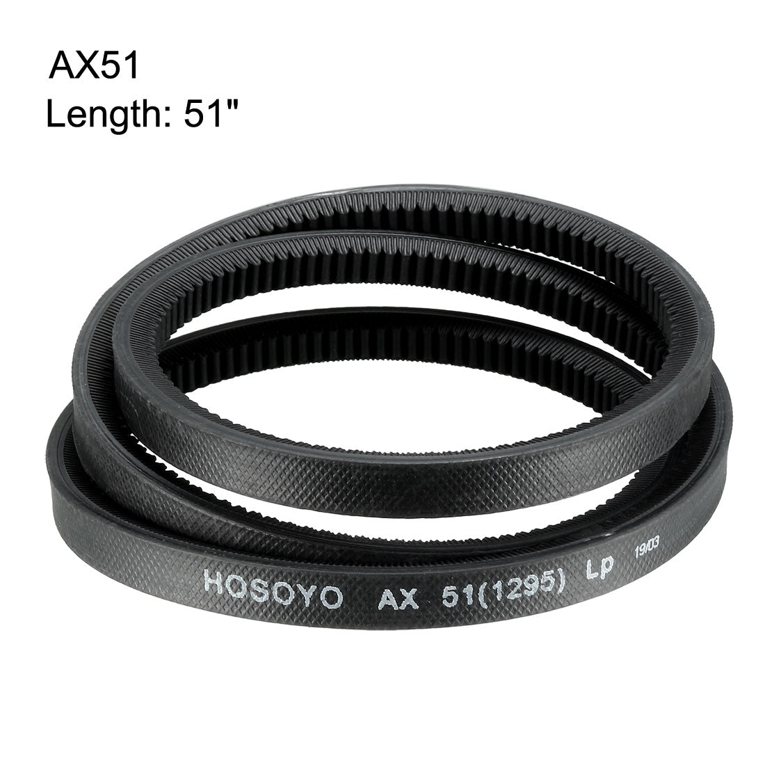 Harfington Drive V-Belt Inch Length Industrial Power Rubber Transmission Belt