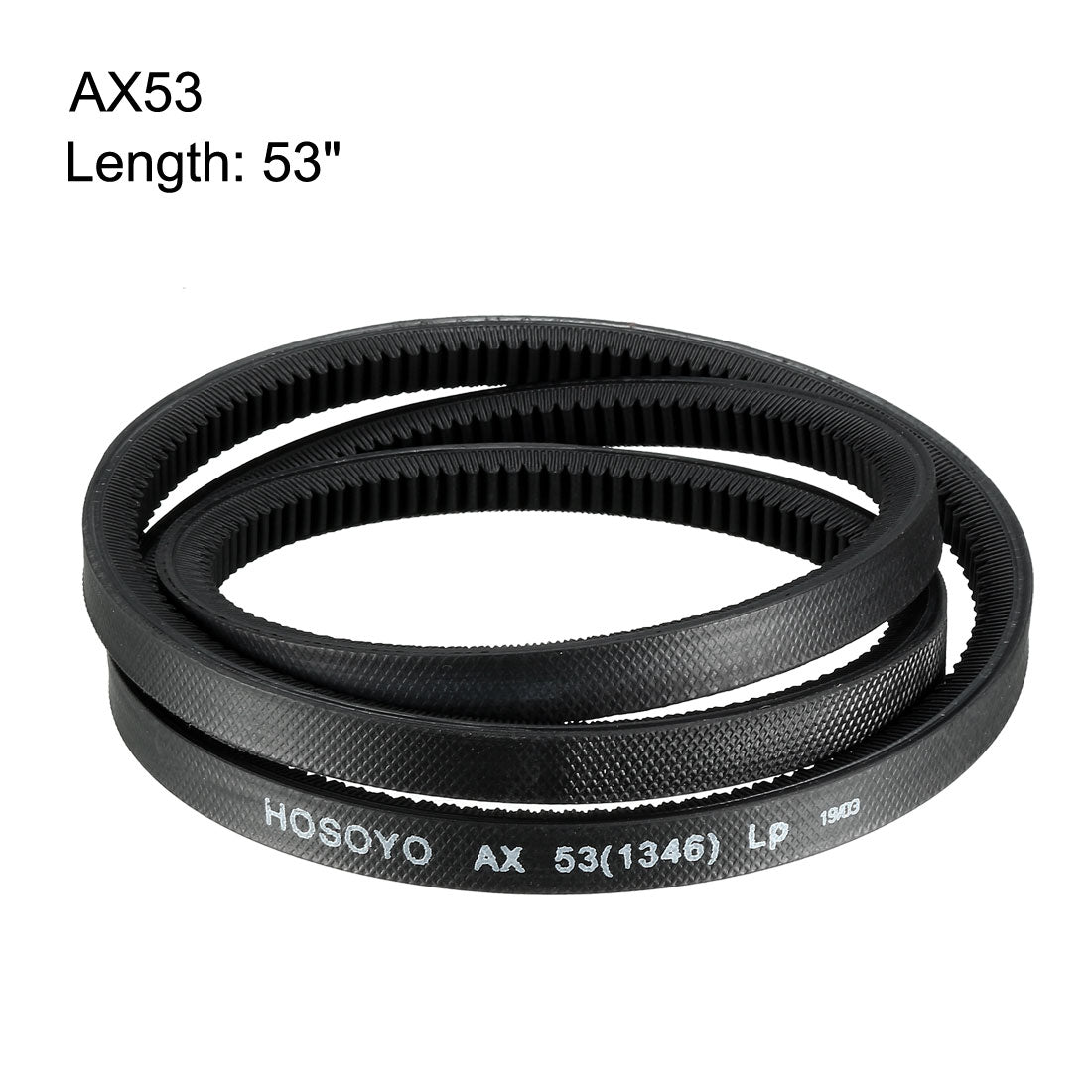 Harfington Drive V-Belt Inch Length Industrial Power Rubber Transmission Belt