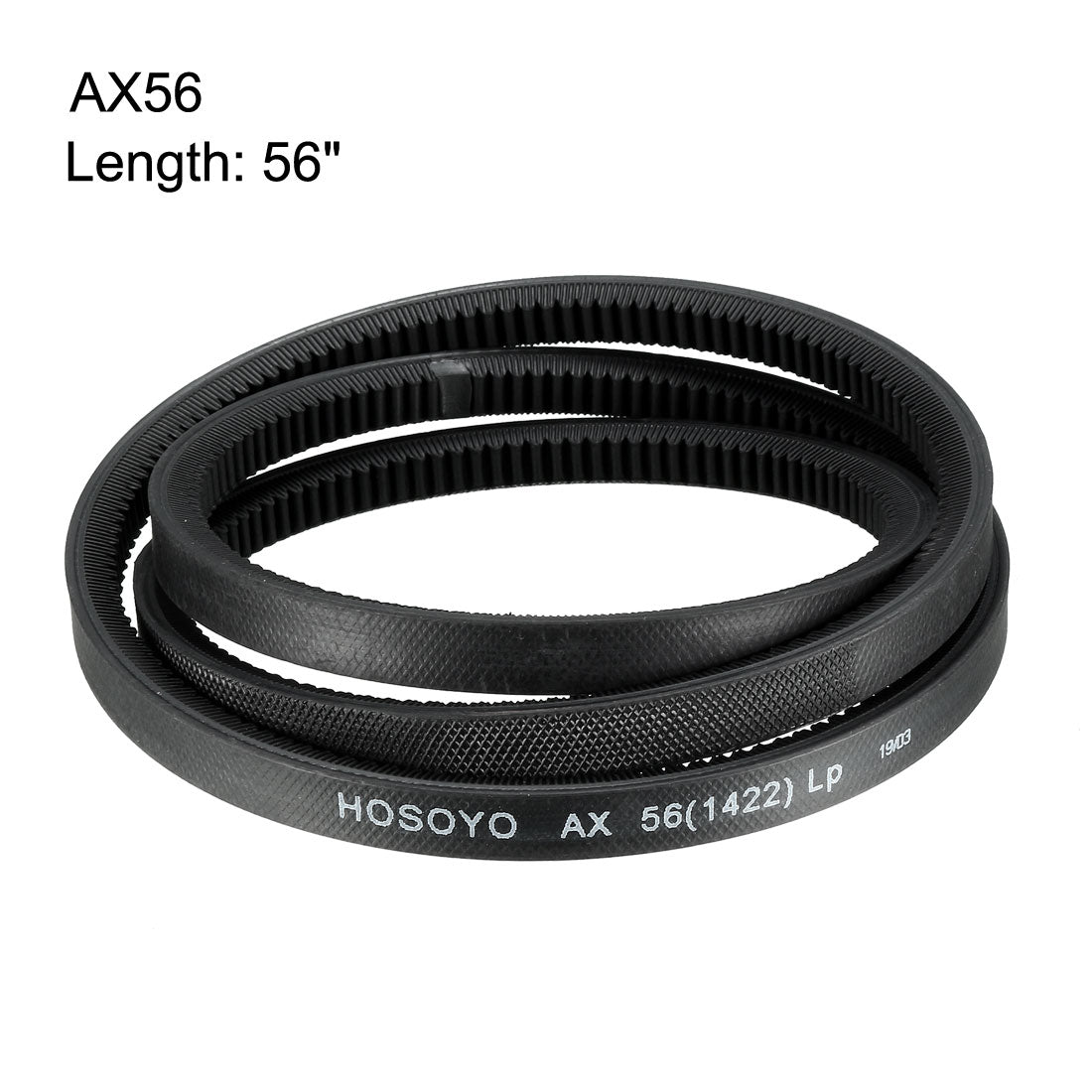 Harfington Drive V-Belt Inch Length Industrial Power Rubber Transmission Belt